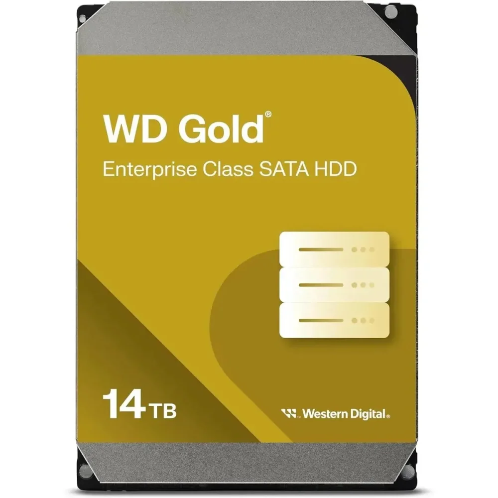 Жесткий диск WD SATA-III 14TB WD142KRYZ Desktop Gold 512E (7200rpm) 512Mb 3.5" в Санкт-Петербурге