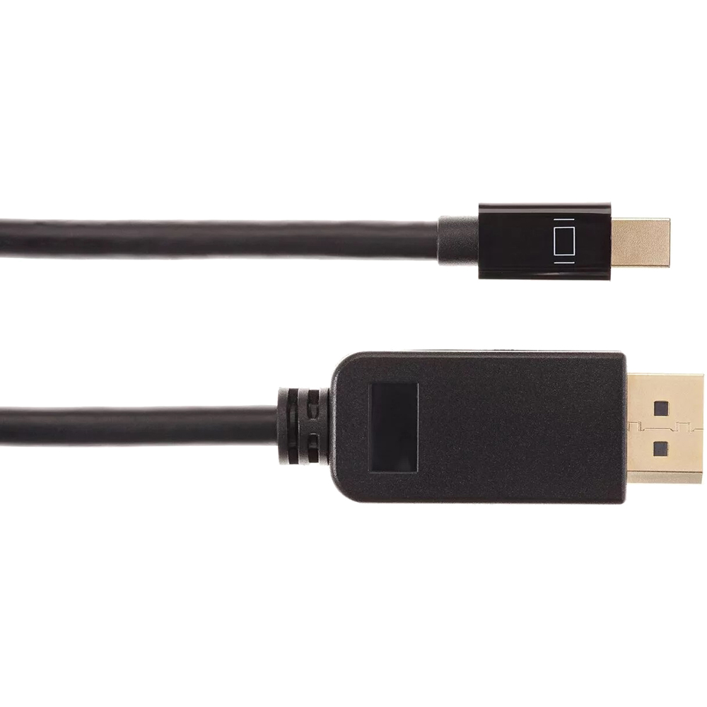 VCOM CG682-1.8M Кабель-переходник Mini DisplayPort M -> Display Port M 4K*60 Hz 1,8м VCOM <CG682-1.8M>[4895182211117]