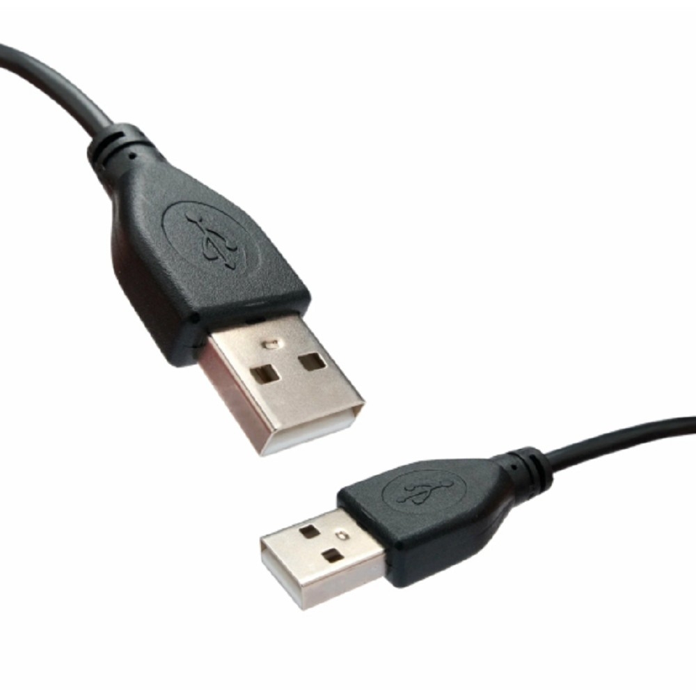 Bion Кабель удлинительный USB 2.0 AM/AM, 1.8м, черный [BXP-CCP-USB2-AMAM-018]