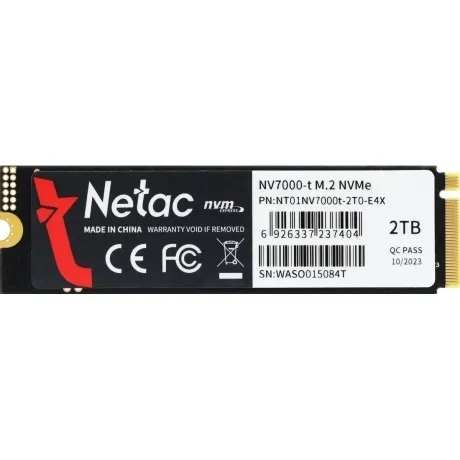 Накопитель SSD Netac NV7000-t 2Tb [NT01NV7000T-2T0-E4X] в Санкт-Петербурге