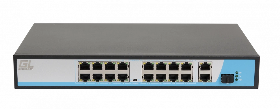 Коммутатор Gigalink GL-SW-F005-16P