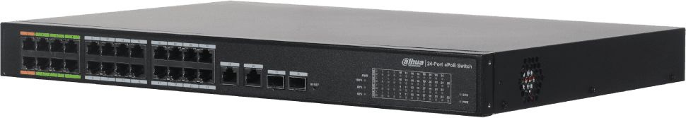 Коммутатор Dahua DH-LR2226-24ET-360 24x100Mb 2G 22PoE+ 360W управляемый