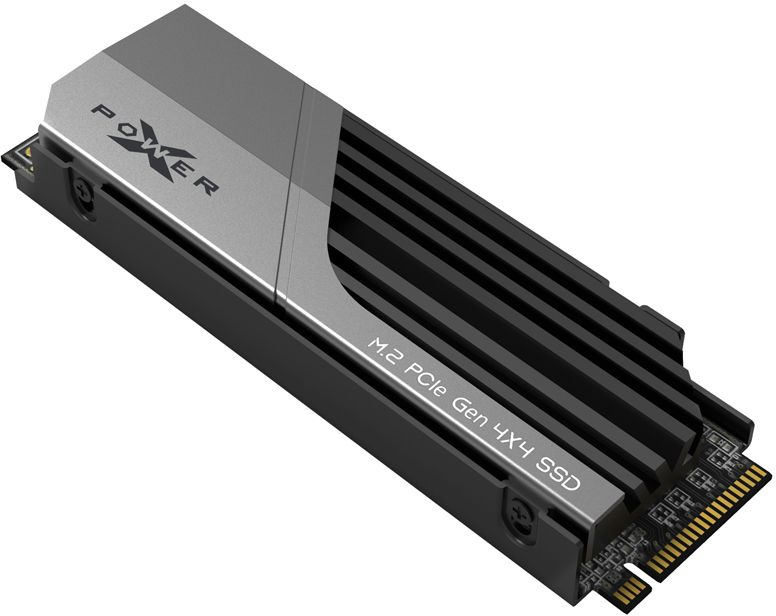 Накопитель SSD Silicon Power PCI-E 4.0 x4 1Tb SP01KGBP44XS7005 XS70 M.2 2280