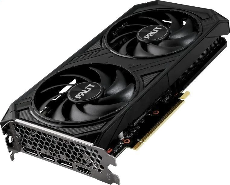 Видеокарта Palit NVIDIA GeForce RTX 4060 Ti Dual 8Gb (NE6406T019P1-1048D)