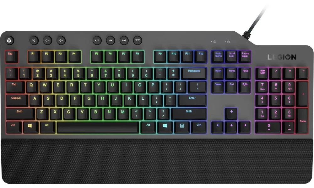 Клавиатура Lenovo Legion K500 RGB черный (GY40T26479) в Санкт-Петербурге