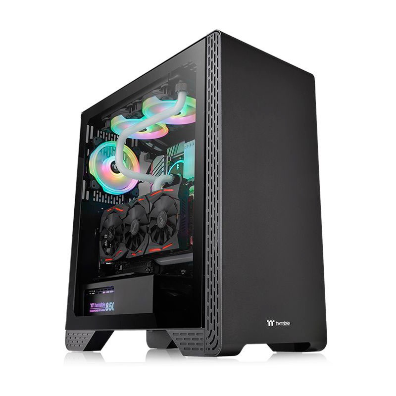 Корпус Thermaltake S300 TG (CA-1P5-00M1WN-00) черный в Санкт-Петербурге