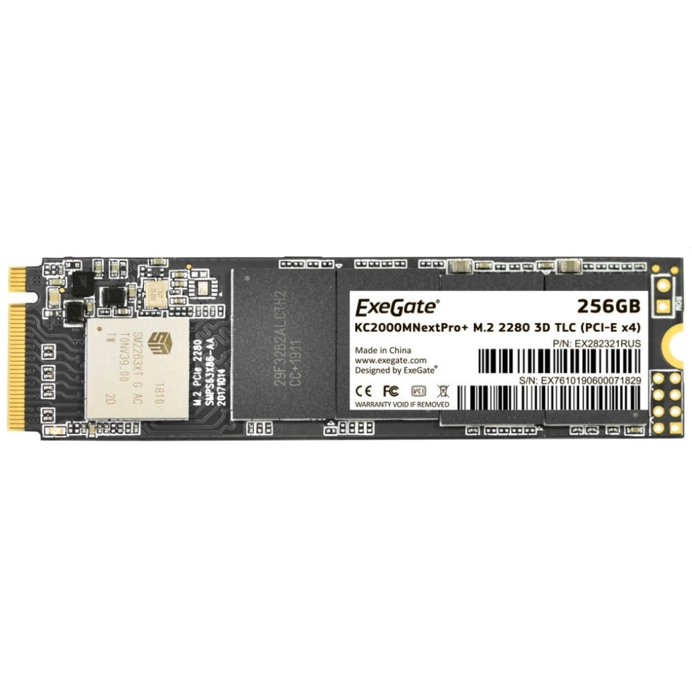 ExeGate SSD M.2 256GB NextPro+ EX282321RUS