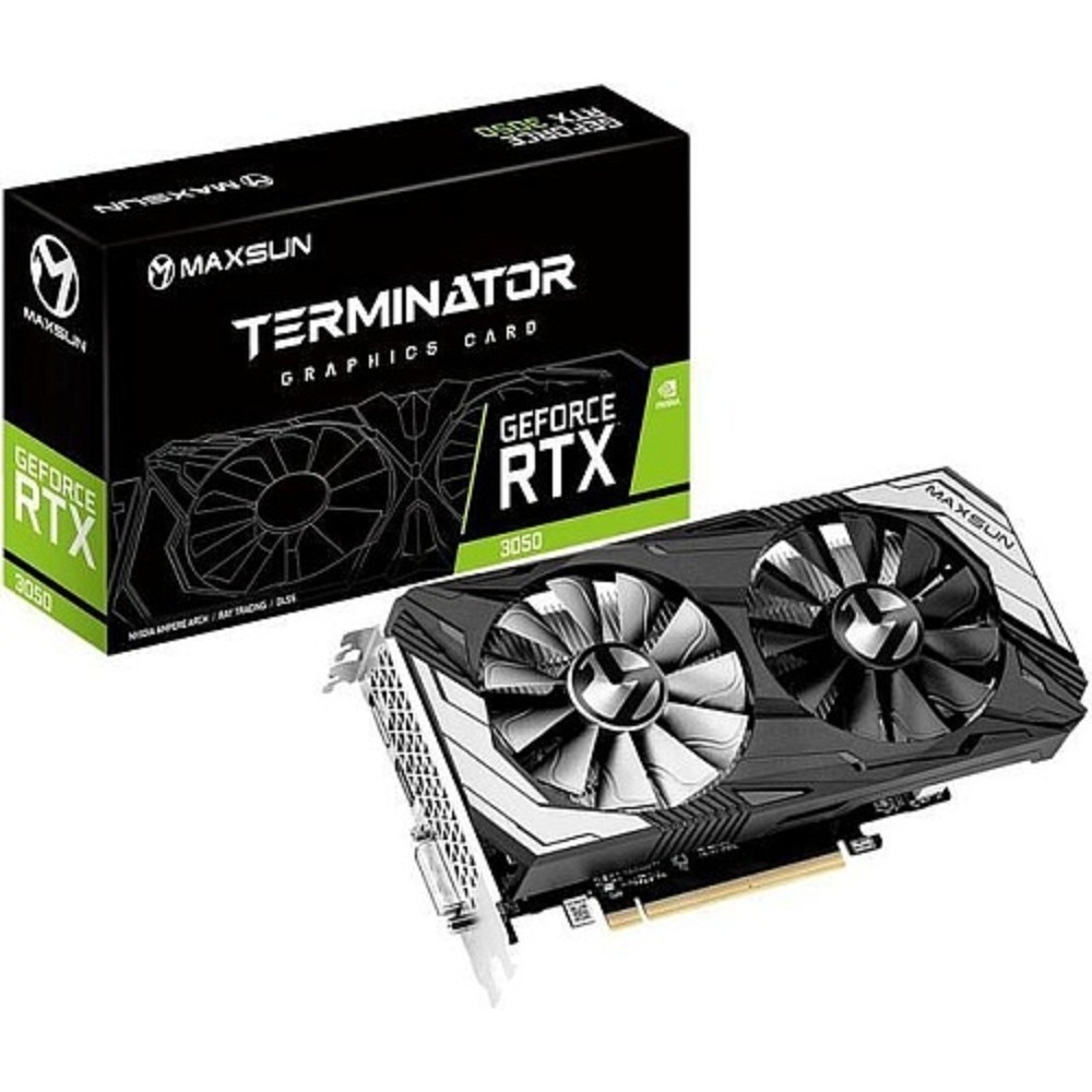 Видеокарта MAXSUN MS-RTX3050 Terminator 6G (MS-RTX3050 TR 6G S2) RTL