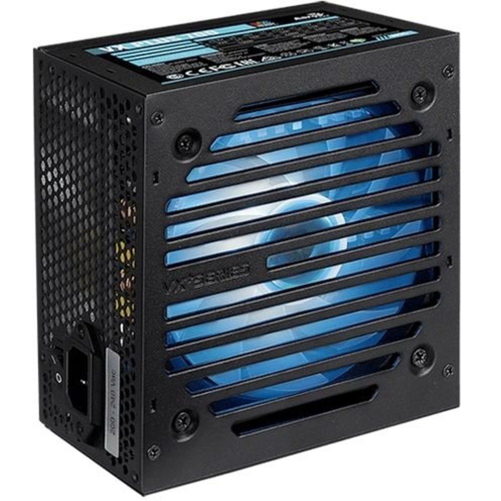 Блок питания Aerocool VX Plus 500 RGB 500W, ATX v2.3, RGB Fan 12cm, 500mm cable, Retail (VX PLUS 500 RGB)