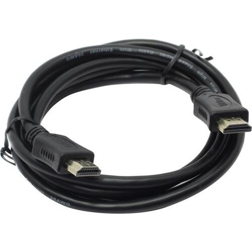 Wize C-HM-HM-1.8M Кабель HDMI, 1.8 м, v.2.0, 19M/19M, позол.разъемы, экран, черный, пакет