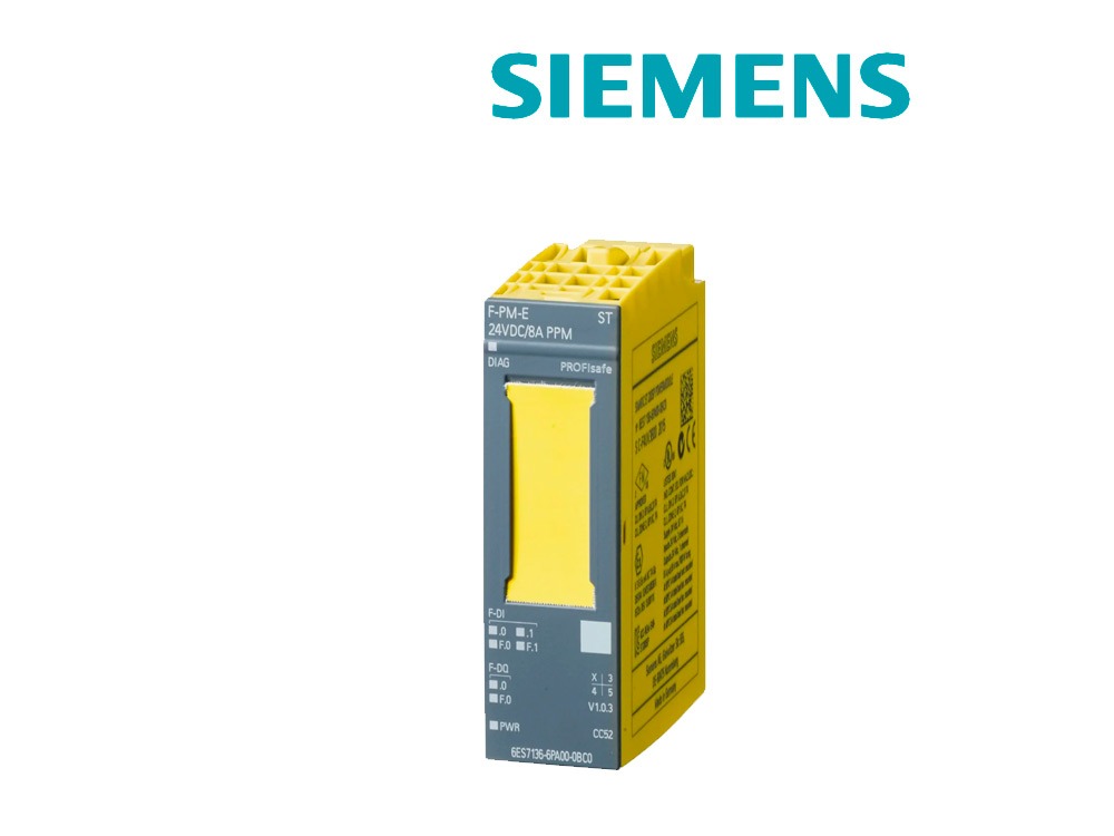 Siemens SIMATIC DP Электронный модуль для ET 200SP, 8 F-DI Profisafe, 24В