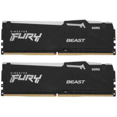 Оперативная память Kingston Fury Beast RGB KF556C40BBAK2-64