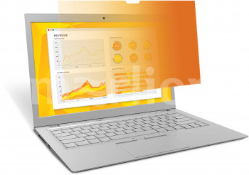 Экран защиты информации для ноутбуков 3M золотистый