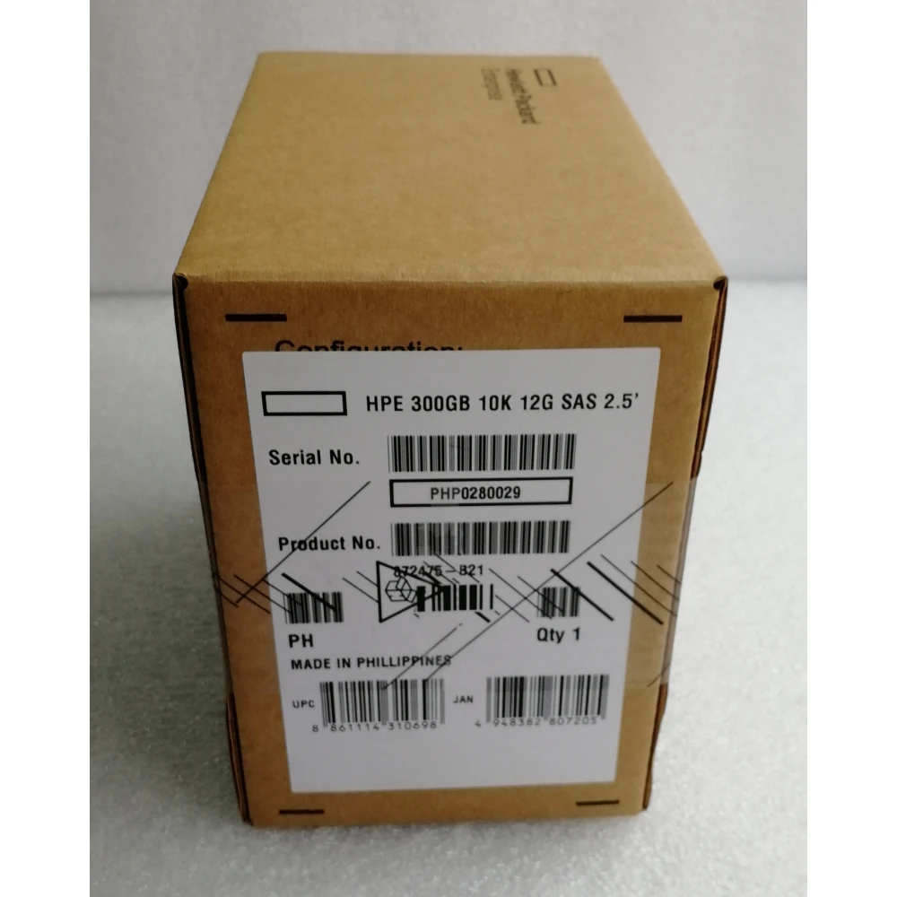 Жесткий диск HPE 872475-B21 300GB 10K 12G SAS SFF 2.5 серверный 872475-S21 872735-001 876936-003 872475-B21