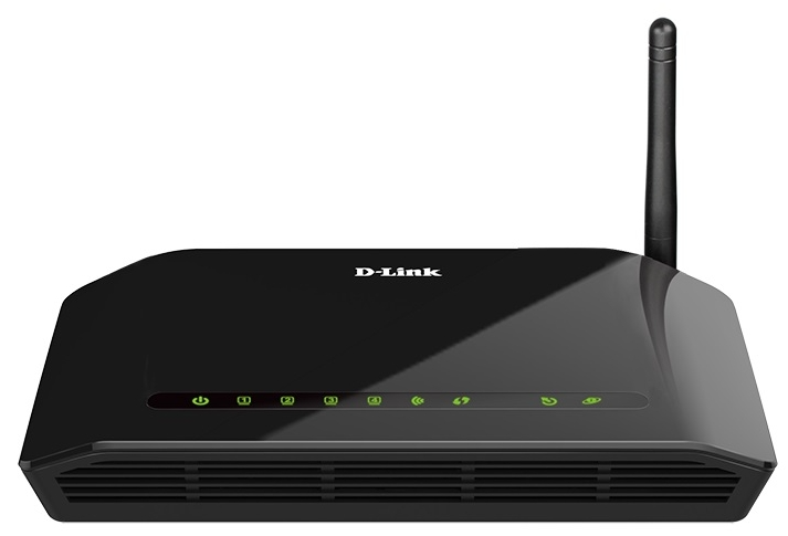 Маршрутизатор D-Link Беспроводной маршрутизатор N150 ADSL2+, 2,4 ГГц, 4x100Base-TX LAN, 1xDSL, Annex B, 1 внешняя несъемная антенна 2 дБи, поддержка Ethernet WAN (DSL-2640U/RB/U2B)