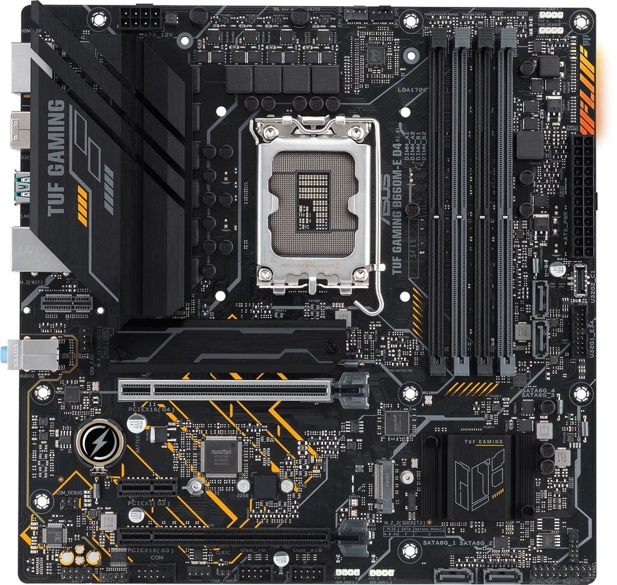 Материнская плата Asus TUF GAMING B660M-E D4 (90MB19J0-M0EAY0)