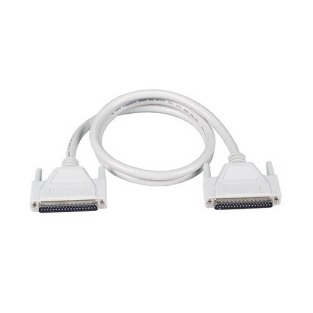 Кабель Advantech PCL-10125-3E Кабель с двойным экранированием, с 2-мя разъемами DB-25, 3м, ПВХ, номинальное напряжение до 15В Advantech Кабель для передачи электрического сигнала между узлами системы, Double-shielded cable with 25-pin D-sub connectors