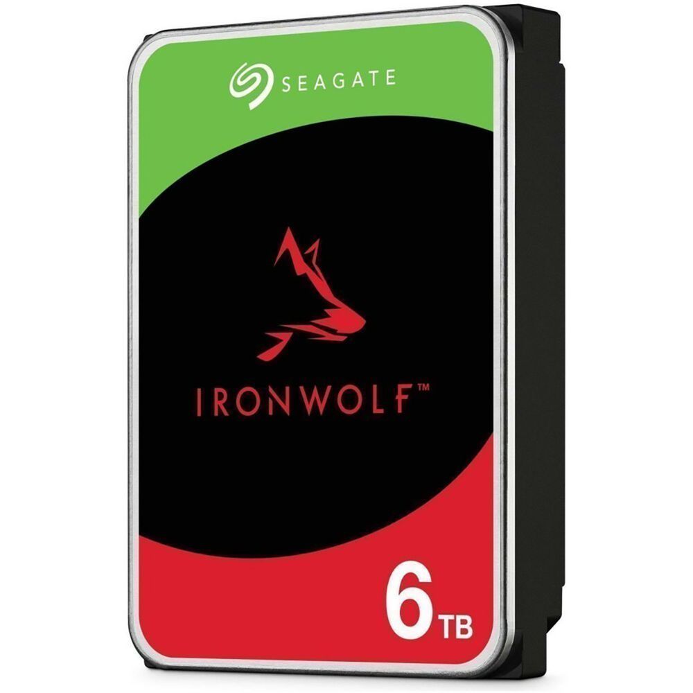 Жесткий диск HDD SATA-III Seagate 6Tb, ST6000VN006, IronWolf NAS, 5400 rpm, 256Mb buffer (аналог ST6000VN001), 1 year (ST6000VN006)
