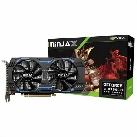 Видеокарта Ninja (Sinotex) Ninja GTX1660Ti 6GB 192BIT GDDR6 (NK166TI66F) в Санкт-Петербурге