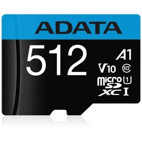 Карта памяти A-Data 512GB Premier microSDXC UHS-I Class 1 (AUSDX512GUICL10A1-RA1) в Санкт-Петербурге