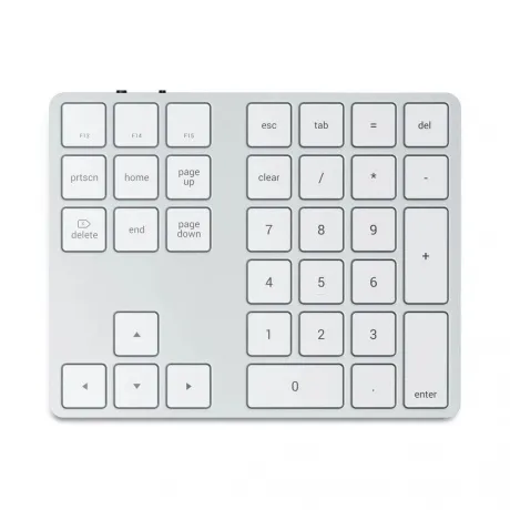 Клавиатура Satechi Aluminum Slim Wireless Keyboard (ST-XLABKS) Silver в Санкт-Петербурге