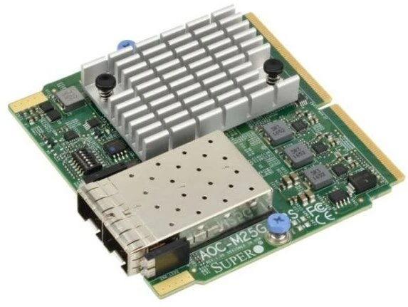 Сетевой адаптер Supermicro AOC-M25G-i2SM