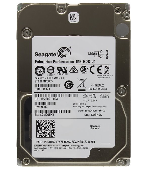 Жесткий диск Seagate 2TB 7.2K 12G 2.5 512E SAS HDD [ST2000NX0273]