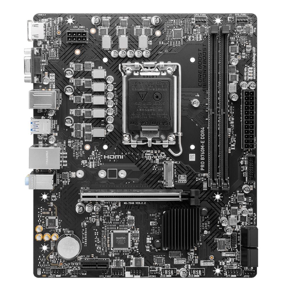 Материнская плата MSI PRO B760M-E DDR4