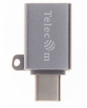 Переходник OTG USB 3.1 Type-C --> USB 3.0 Af Telecom <TA431M> VCOM Telecom OTG USB 3.1 Type-C --> USB 3.0 Af (TA431M)