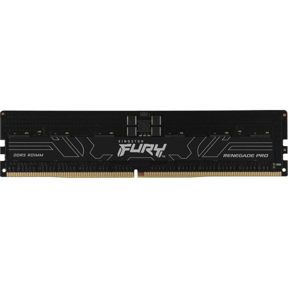 Модуль памяти Kingston OEM 16GB DDR5 6400 FURY Renegade Pro RDIMM Black XMP ECC Registered DIMM (Single Module) 1RX8 32-39-39 1.4V 288-pin 16Gbit