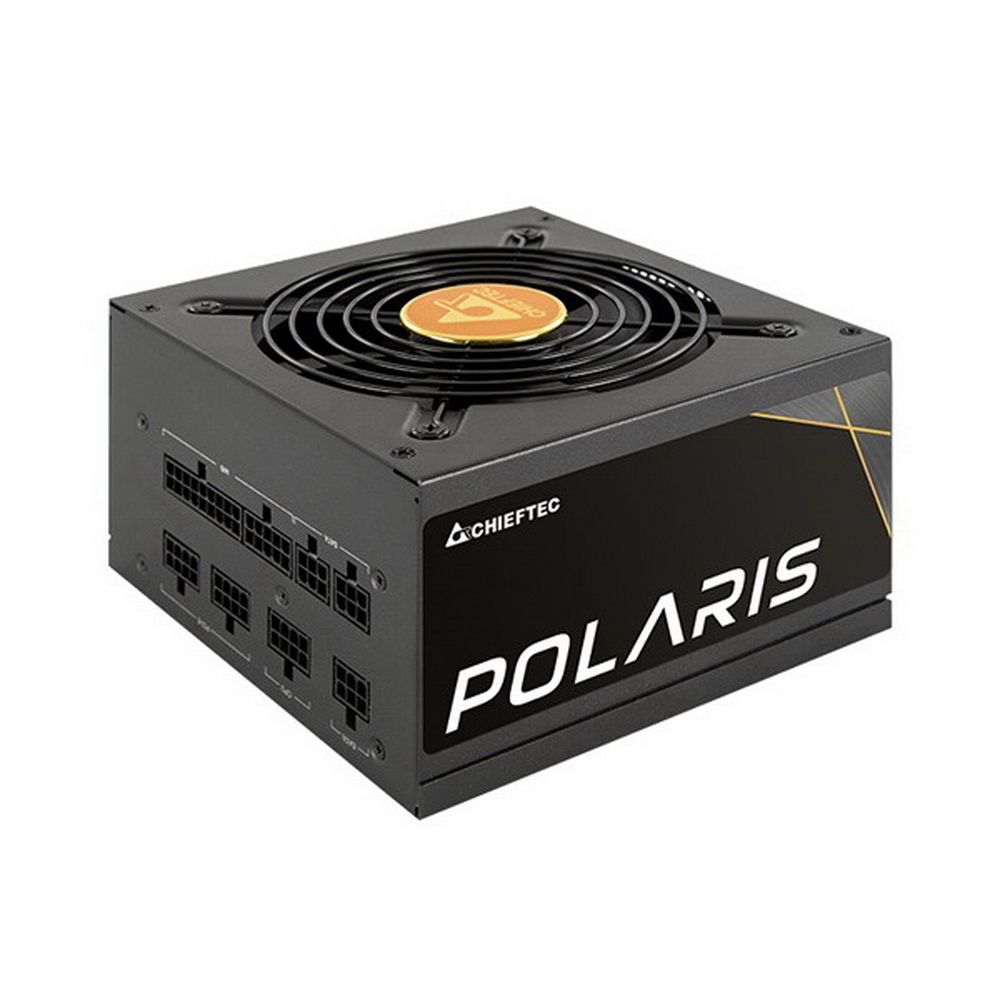 Блок питания Chieftec Polaris PPS-750FC (ATX 2.4, 750W, 80 PLUS GOLD, Active PFC, 120mm fan, Full Cable Management) Retail (PPS-750FC)
