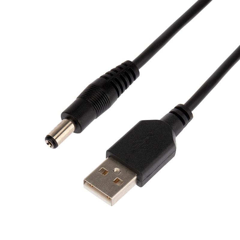 Кабель USB штекер-DC разъем питание 2,1х5,5 мм,длина1,5 м