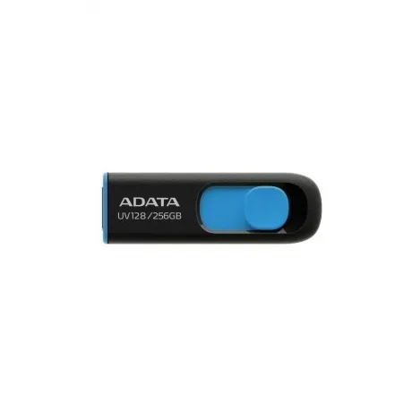 Флешка A-Data UV128 256Gb (AUV128-256G-RBE) Black/Blue в Санкт-Петербурге