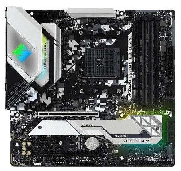Материнская плата Asrock B550M STEEL LEGEND