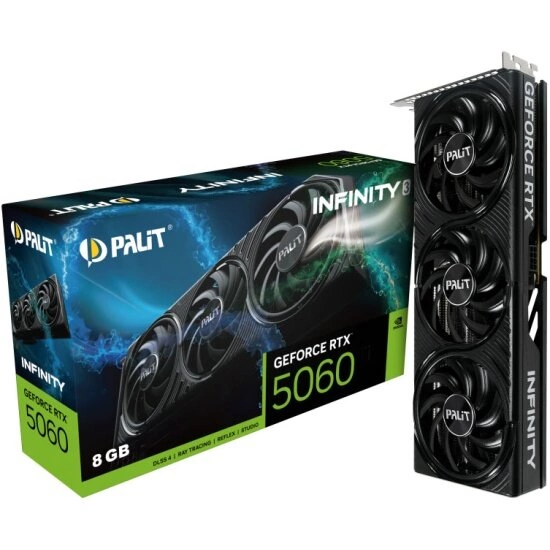 Видеокарта Palit GeForce RTX 5060 Infinity 3 8Gb (NE75060019P1-GB2063S)