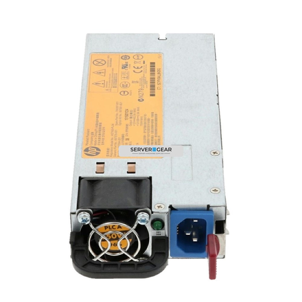 HSTNS-PL34 Блок питания HP 750W Titanium Power Supply G8 Servers