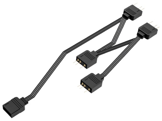 Кабель-разветвитель 1/4 ID-COOLING FS-04 ARGB (5V, 3 pin) Retail