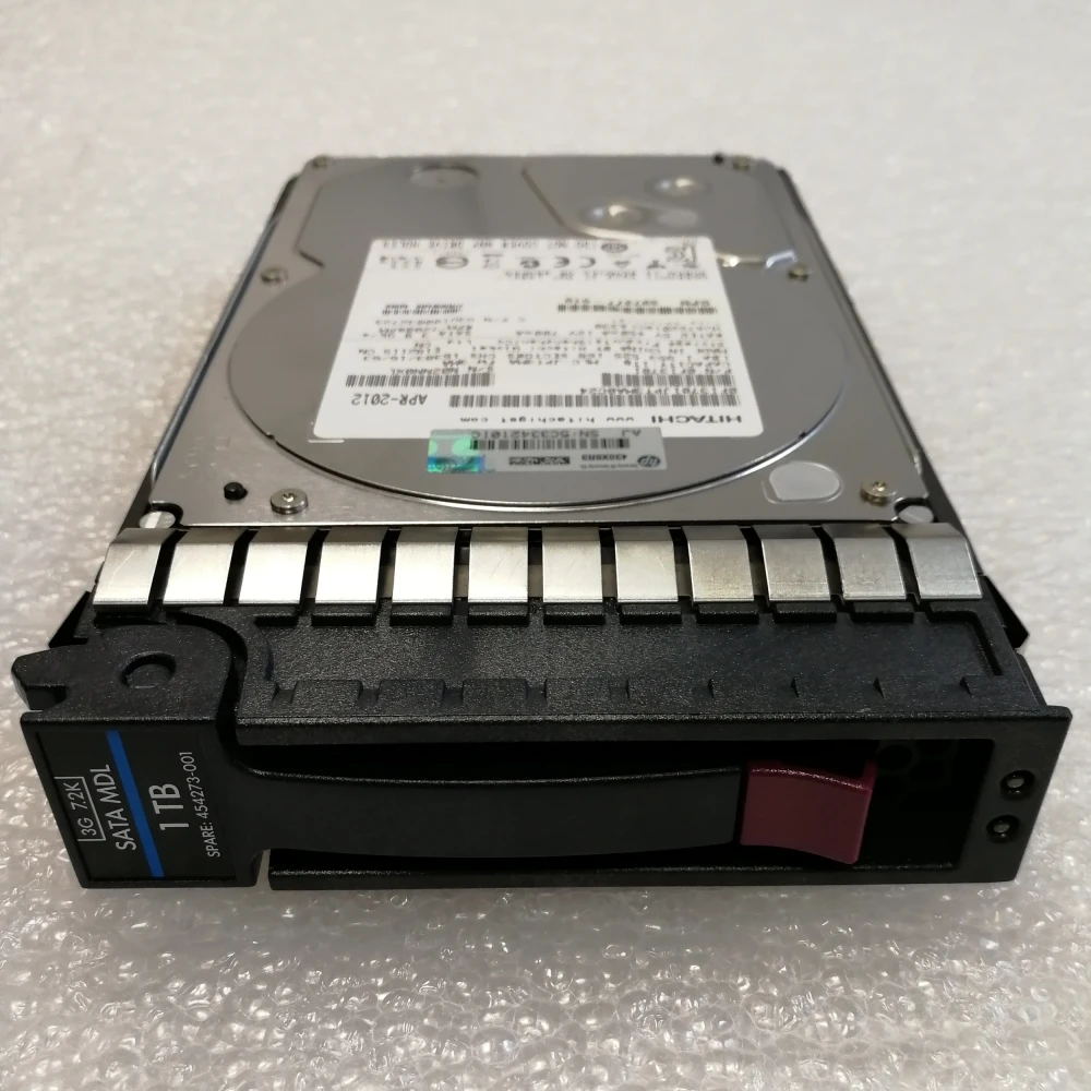 Жесткий диск HP 454146-B21 1TB 7.2K 3G SATA LFF 3.5 серверный 454146-S21 454273-001 482483-004 454146-B21