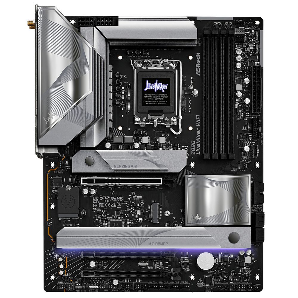 Материнская плата ASRock Z890 LIVEMIXER WIFI, RTL