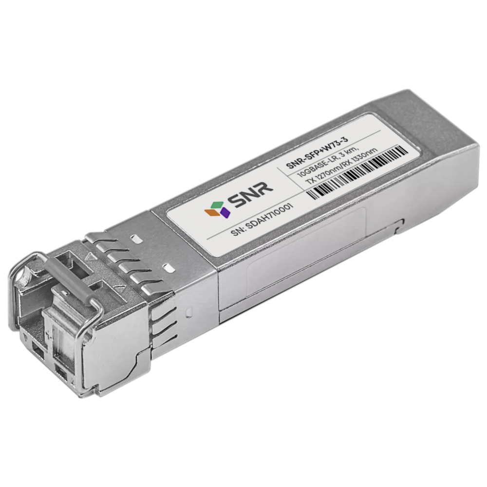 SNR Модуль SFP+ WDM, дальность до 3км (5dB), 1270нм (SNR-SFP+W73-3)
