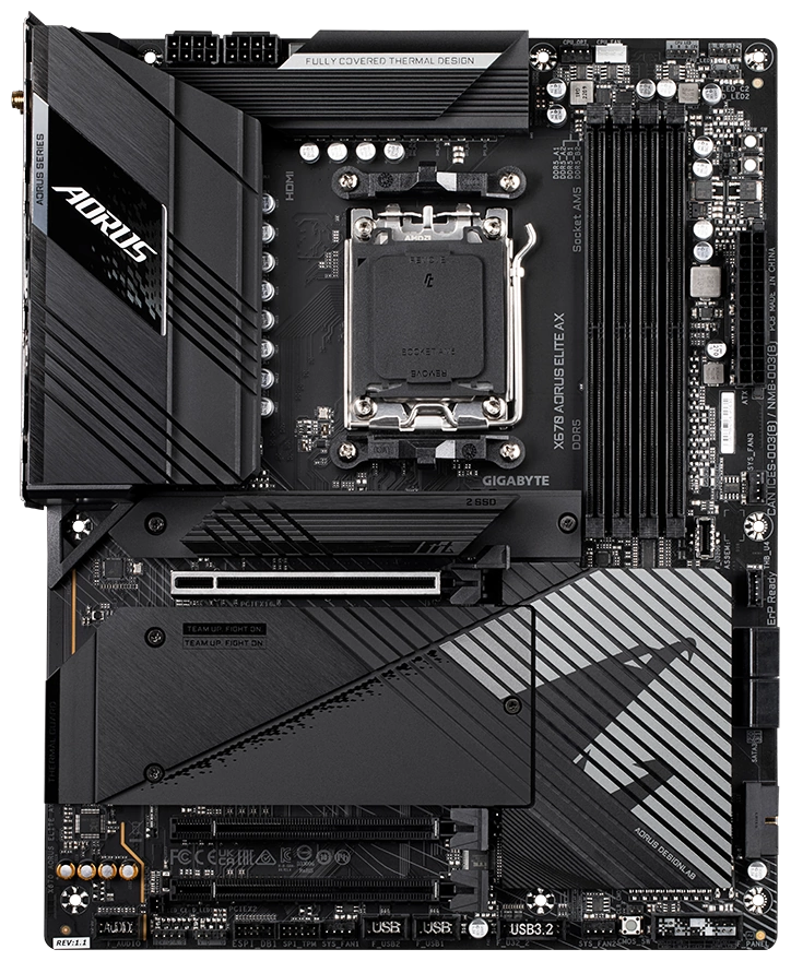 Материнская плата Gigabyte X670 AORUS ELITE AX