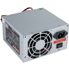 Exegate EX219185RUS-S Блок питания 500W Exegate AB500, ATX, SC, 8cm fan, 24p+4p, 3*SATA, 2*IDE, FDD + кабель 220V с защитой от выдергивания