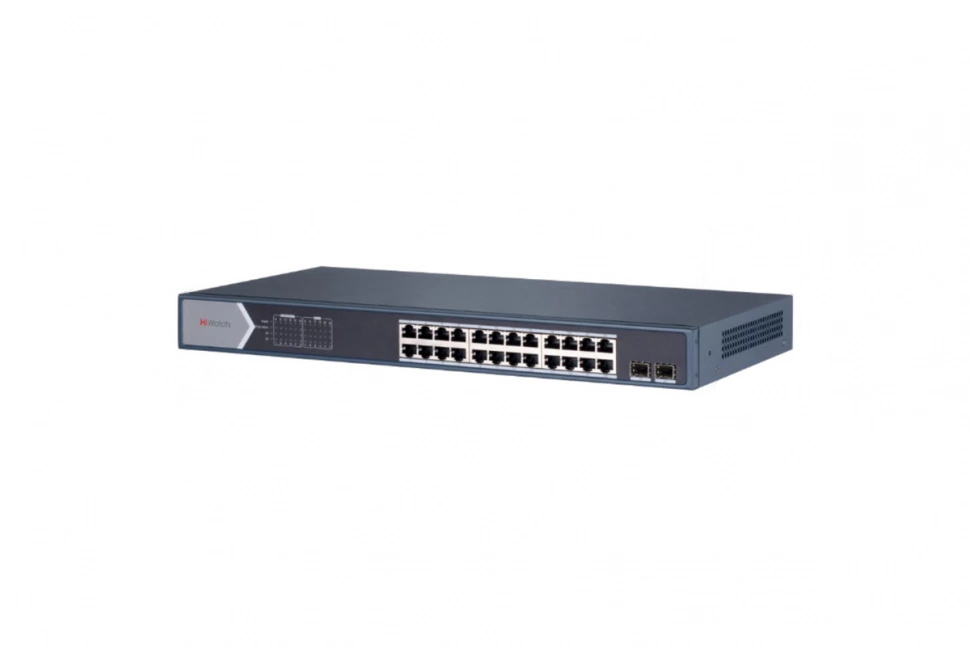 Коммутатор HiWatch неуправляемый 24 RJ45 (DS-S2624GP)