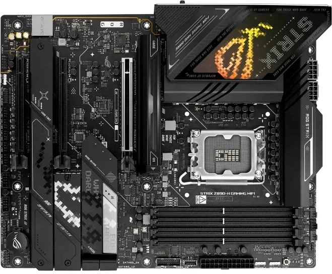 Материнская плата Asus ROG STRIX Z890-H GAMING WIFI Soc-1851 Intel Z890 4xDDR5 ATX AC`97 8ch(7.1) 5Gigabit RAID+HDMI+DP