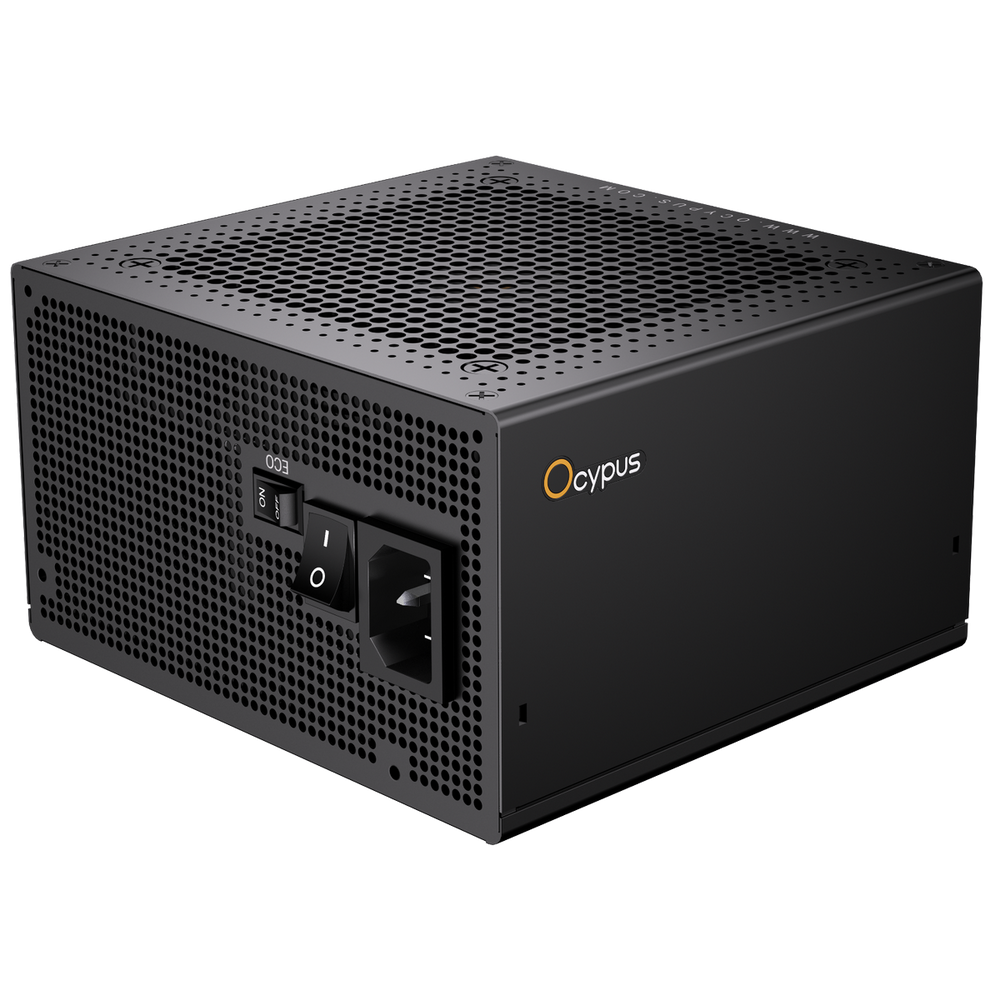 Блок питания 1000W Ocypus Iota P1000 (ATX, 80+ Gold, APFC, 20+4 pin, 120mm fan, PCI-E 6+2Px3, 8xSATA) (Iota-P1000-G1FFBK024X-EU)