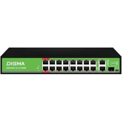 Коммутатор Digma DSP216G-2G-2S-R300