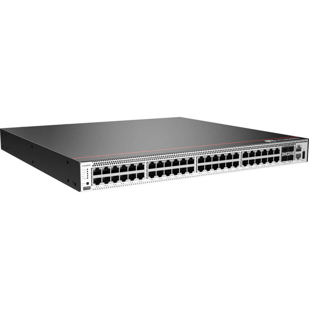 S5731-S48T4X (48x10/100/1000BASE-T ports, 4x10GE SFP+ ports, without power module)