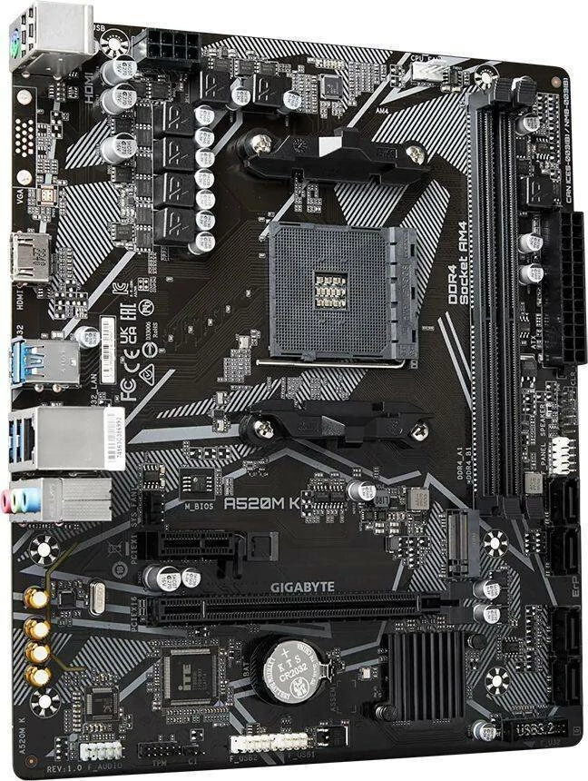Материнская плата Gigabyte A520M K V2 1.1