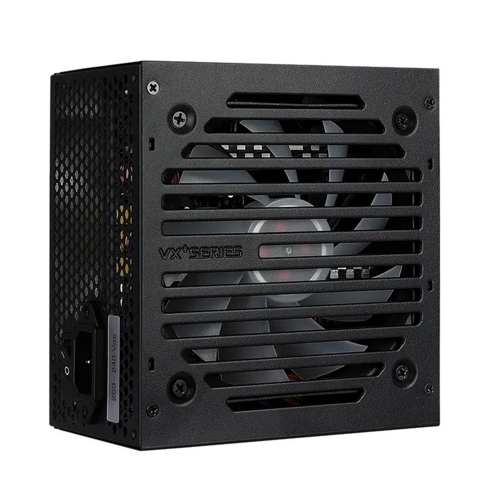 Блок питания Aerocool VX Plus 800 RGB 800W, ATX v2.3, RGB Fan 12cm, 500mm cable, Retail (VX PLUS 800 RGB)