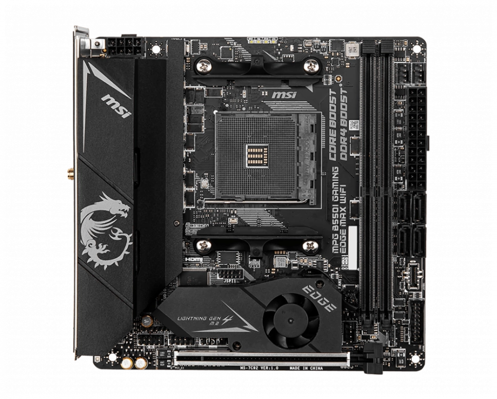 Материнская плата MSI MPG B550I GAMING EDGE MAX WIFI